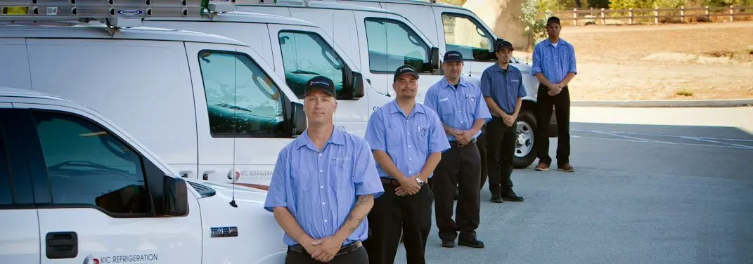 KIC Refrigeration crew ready for Mini Split Repair jobs across Greenwood Village